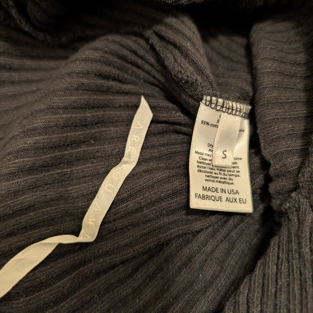 Are You Am I Minka Long Sleeve Top Black S - Picture 5 of 5